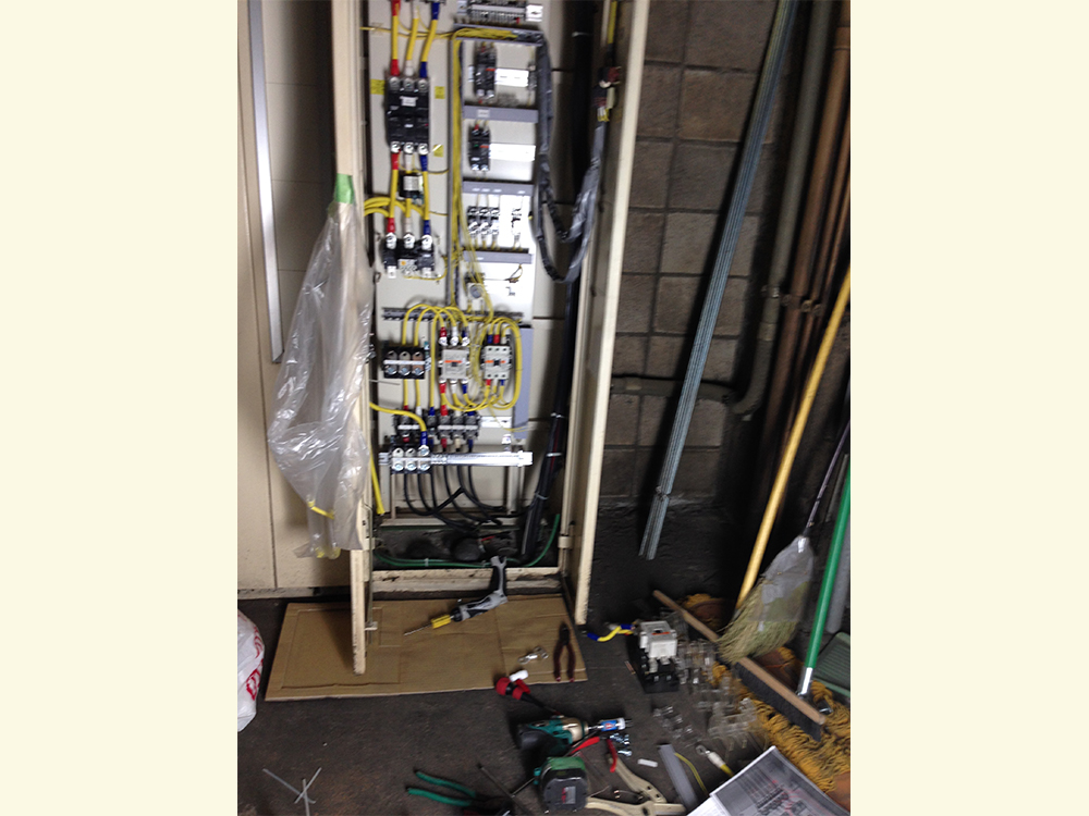 現地作業（１）